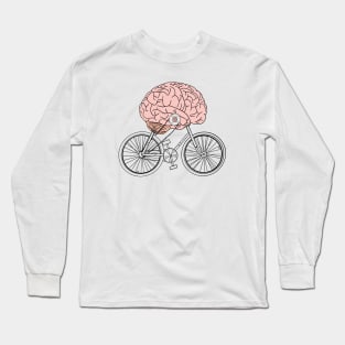Brain bike Long Sleeve T-Shirt